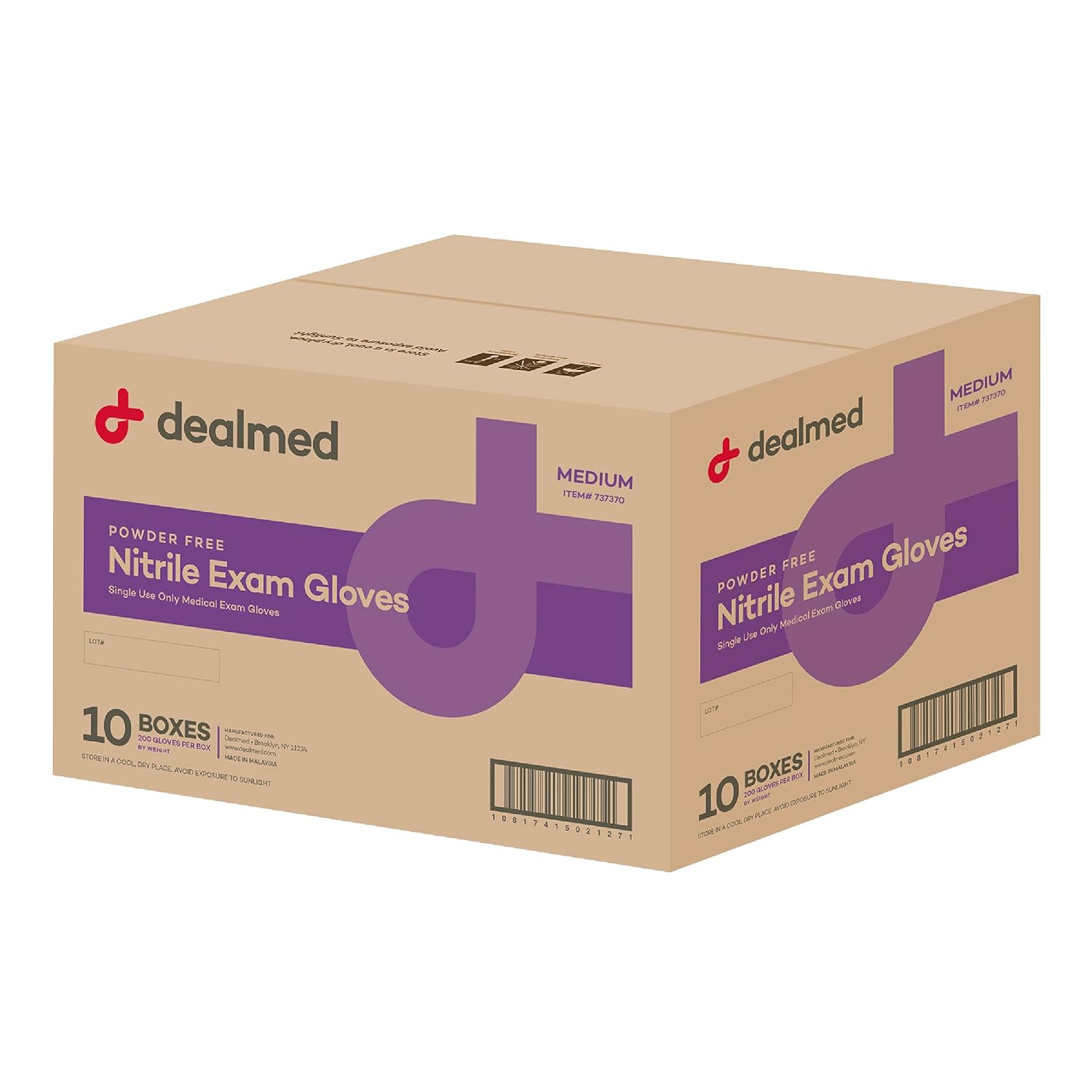 Exam Glove Nitrile - 2000 Count Medium Nitrile Exam Gloves,