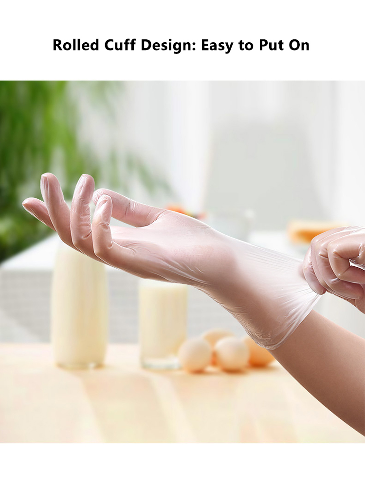 Rubber Glove Cleaning - 100PCS Acid Work Safety Disposable Gloves