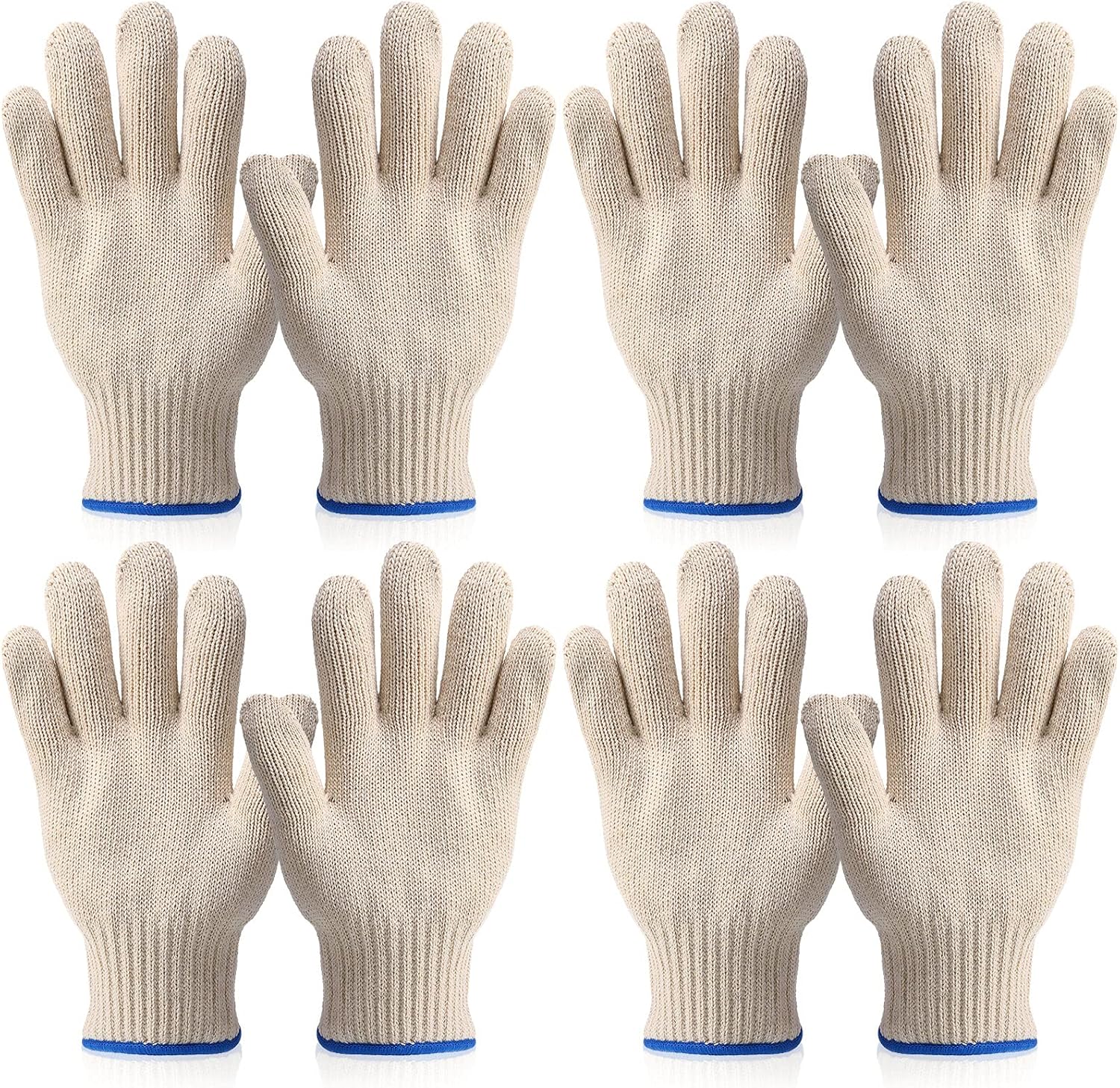 Heat Resistant Glove - 4 Pairs Heat Resistant Gloves, Oven