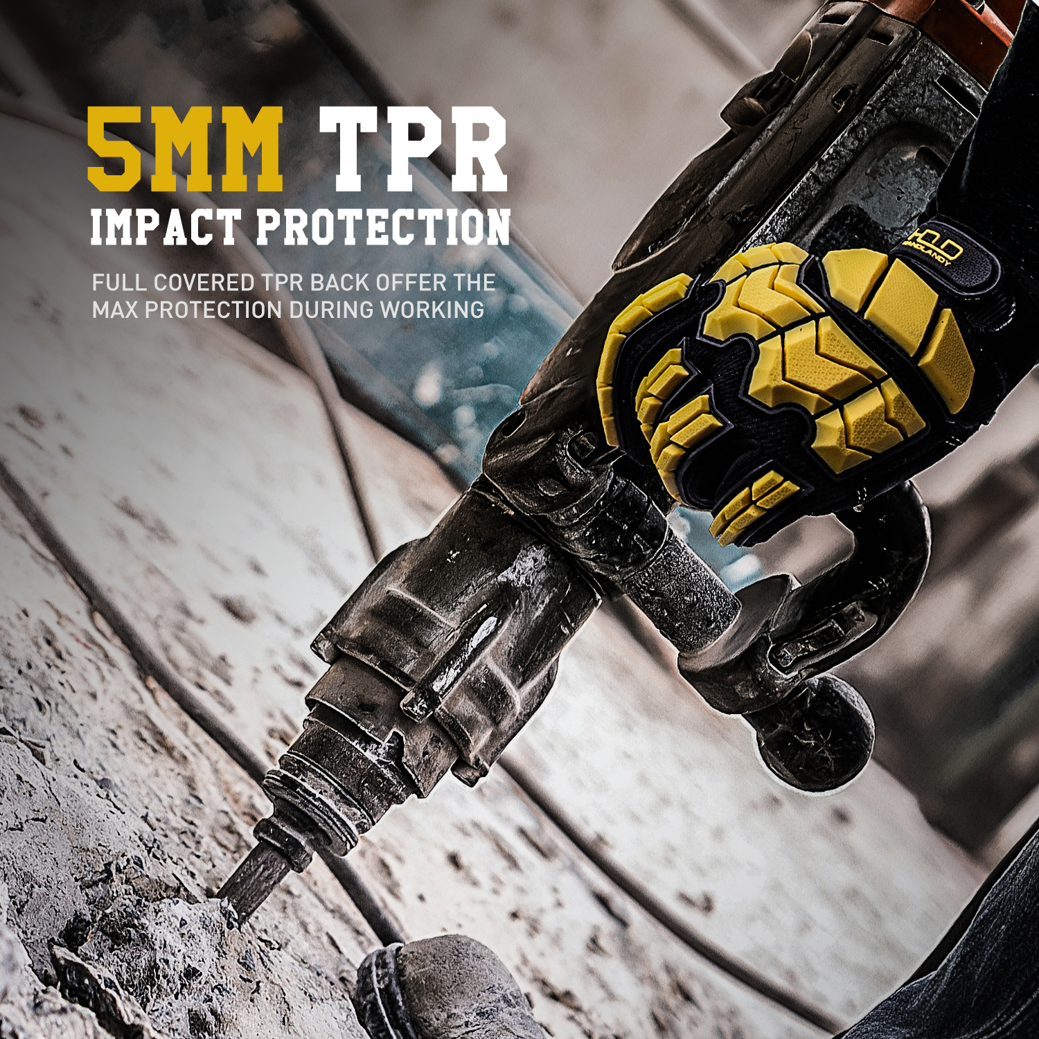 HANDLANDY Anti-Vibration Glove - Work Glove Impact recension och pris