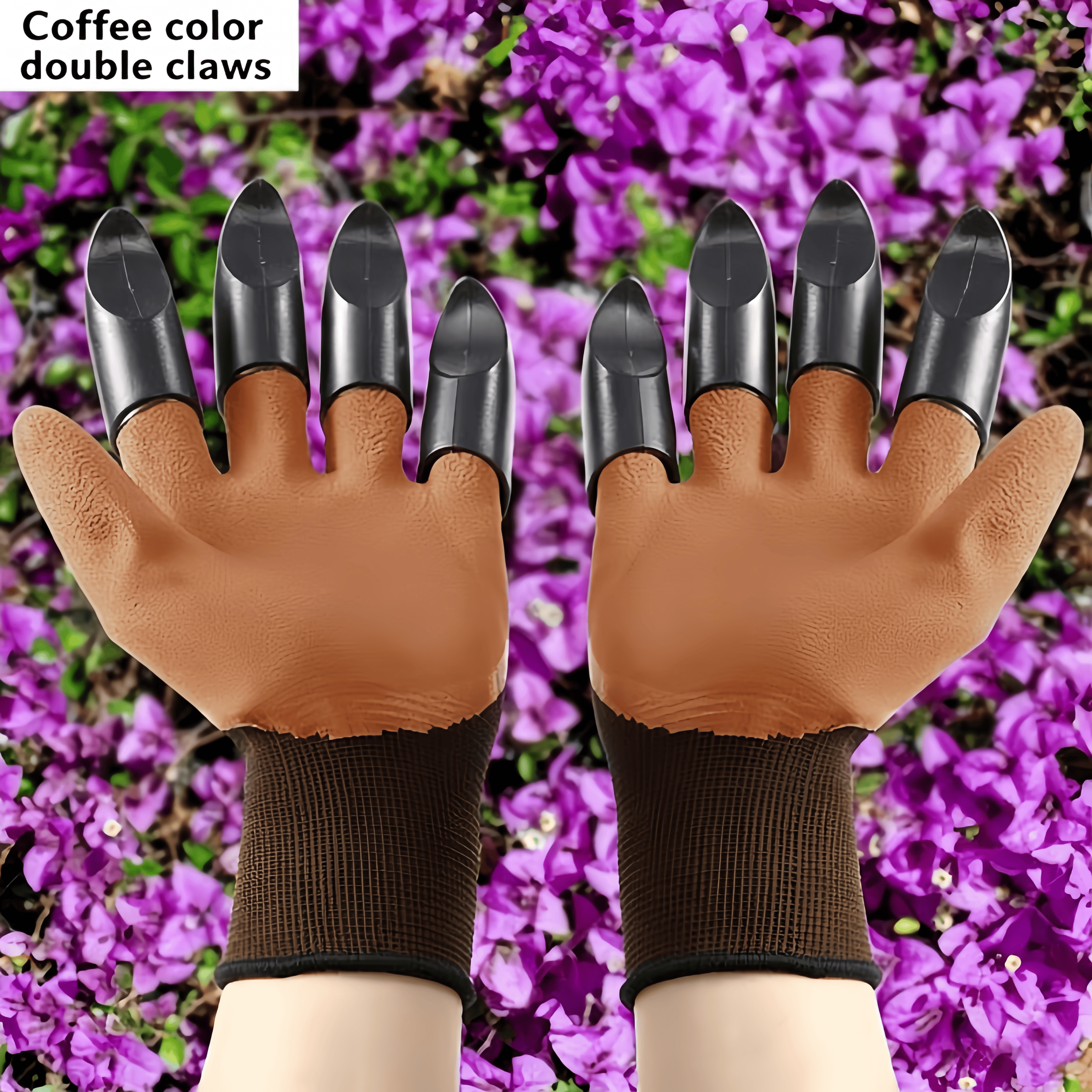 8-Finger Claw Gardening Gloves - Gardening Glove Waterproof recension och pris