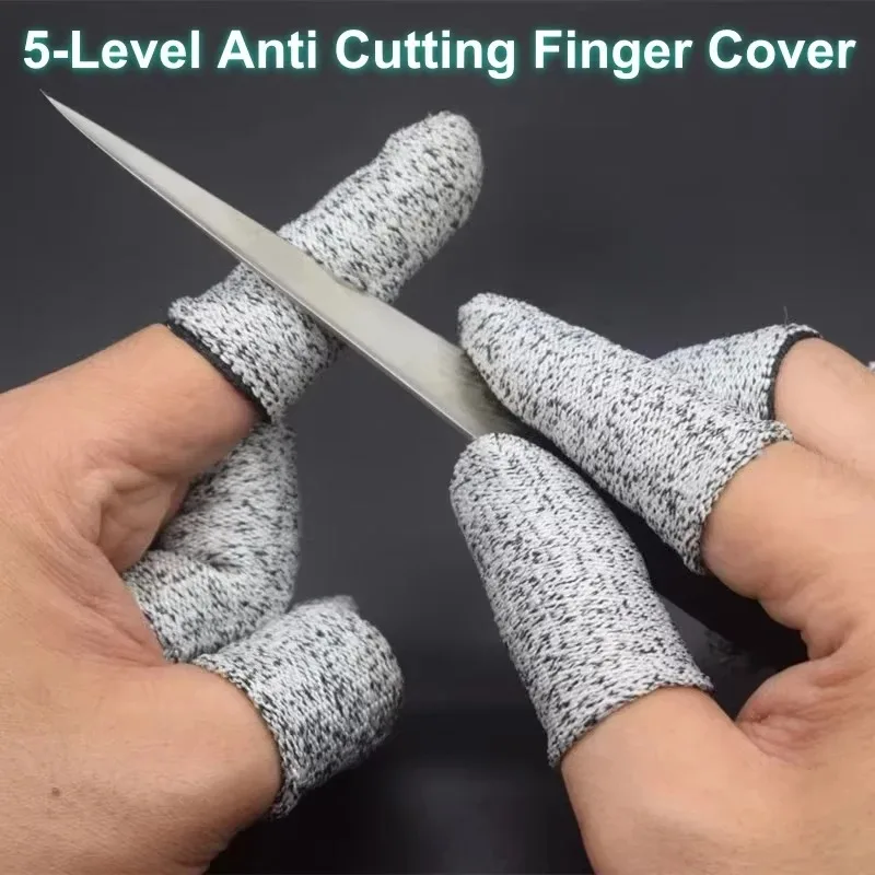 50PCS  Anti-Cut Finger Cots Pr - Cut Resistant Glove recension och pris