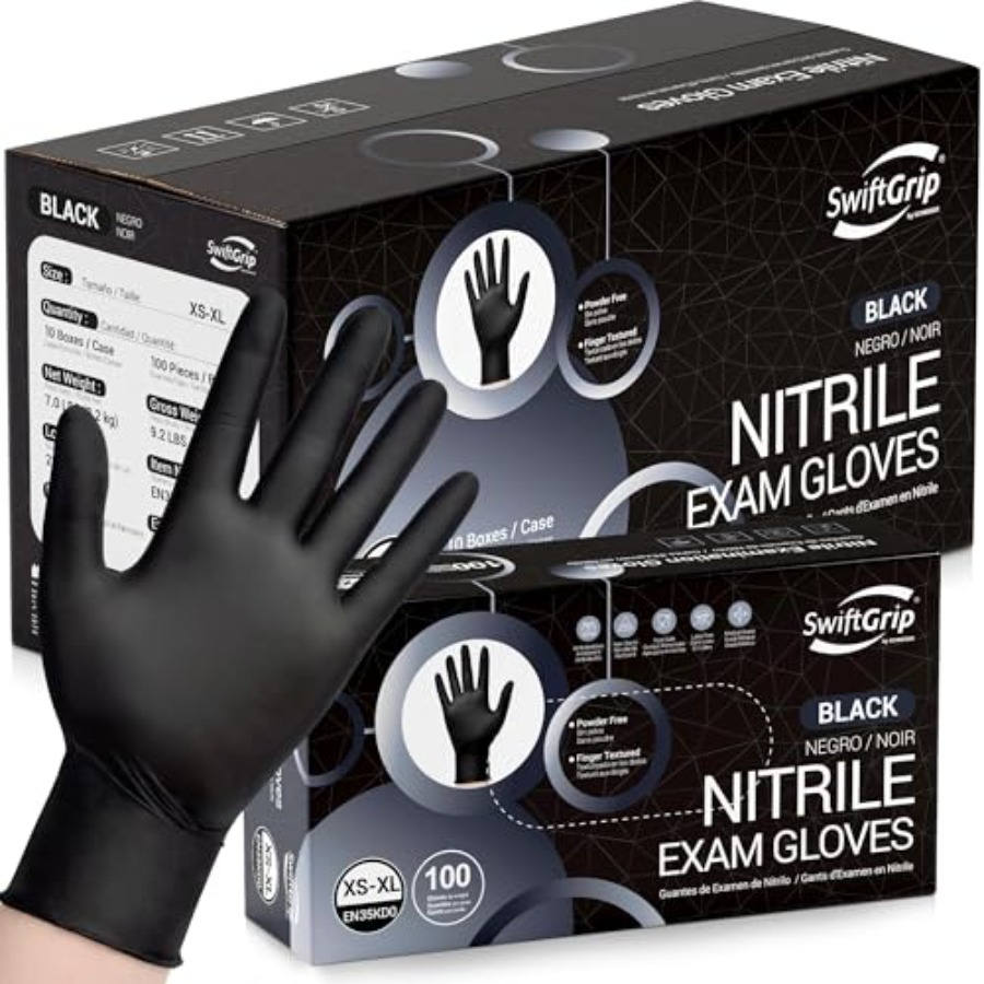 SwiftGrip Disposable Nitrile E - Exam Glove Nitrile recension och pris