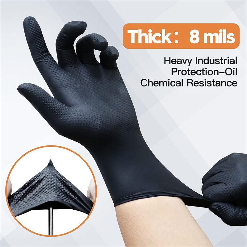 Black Nitrile Gloves Disposabl - Cut Resistant Glove recension och pris