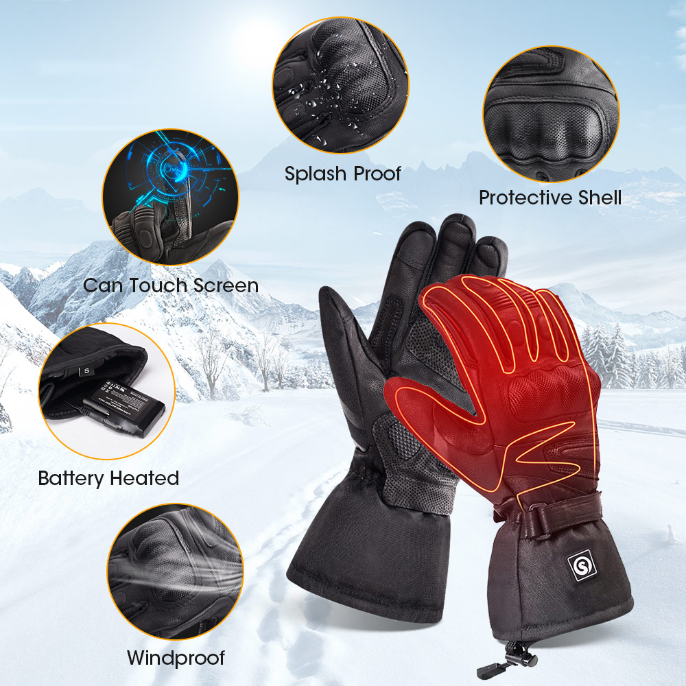 Snow Deer Winter Electric Heat - Heat Resistant Glove recension och pris