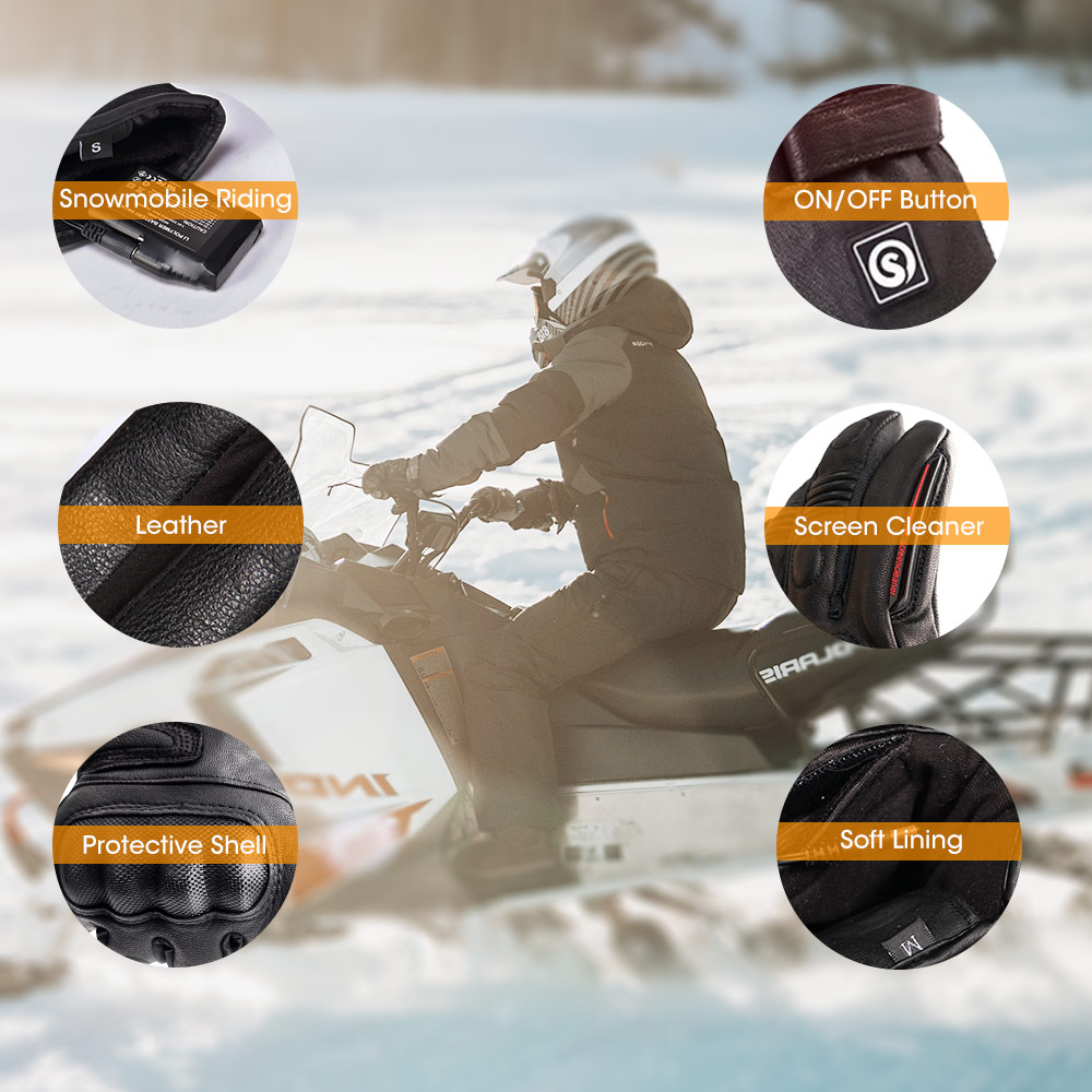 Snow Deer Winter Electric Heat - Heat Resistant Glove recension och pris