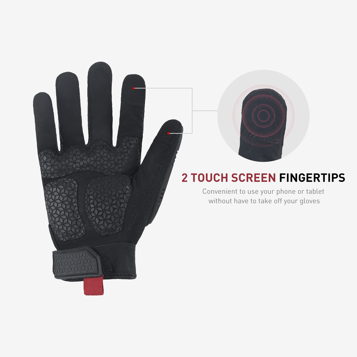 HANDLANDY Work Gloves for Men, - Work Glove Impact recension och pris