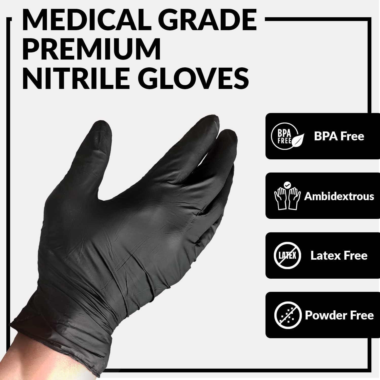 Nitrile Exam Gloves - Medical  - Exam Glove Nitrile recension och pris