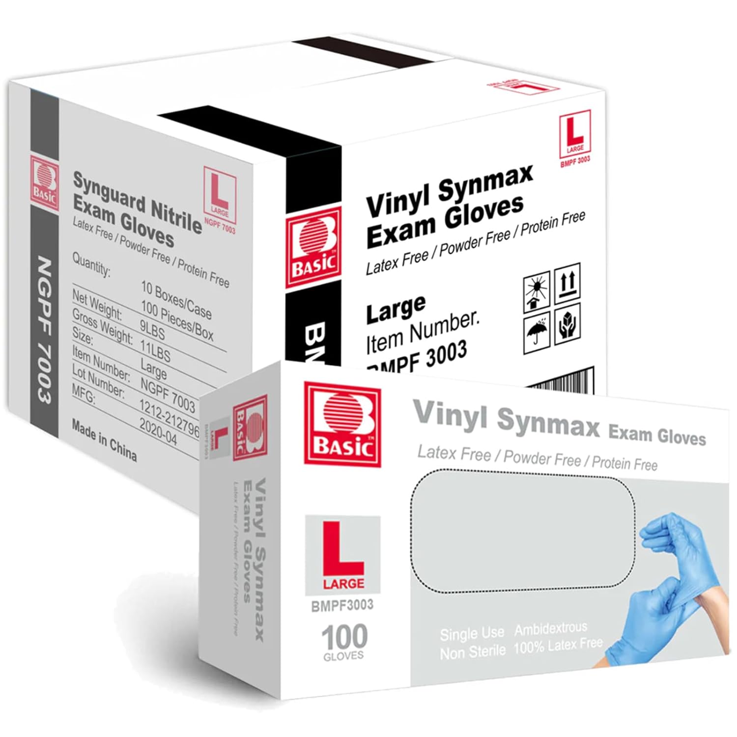 Vinyl Exam Gloves Latex-Free P - Exam Glove Nitrile recension och pris