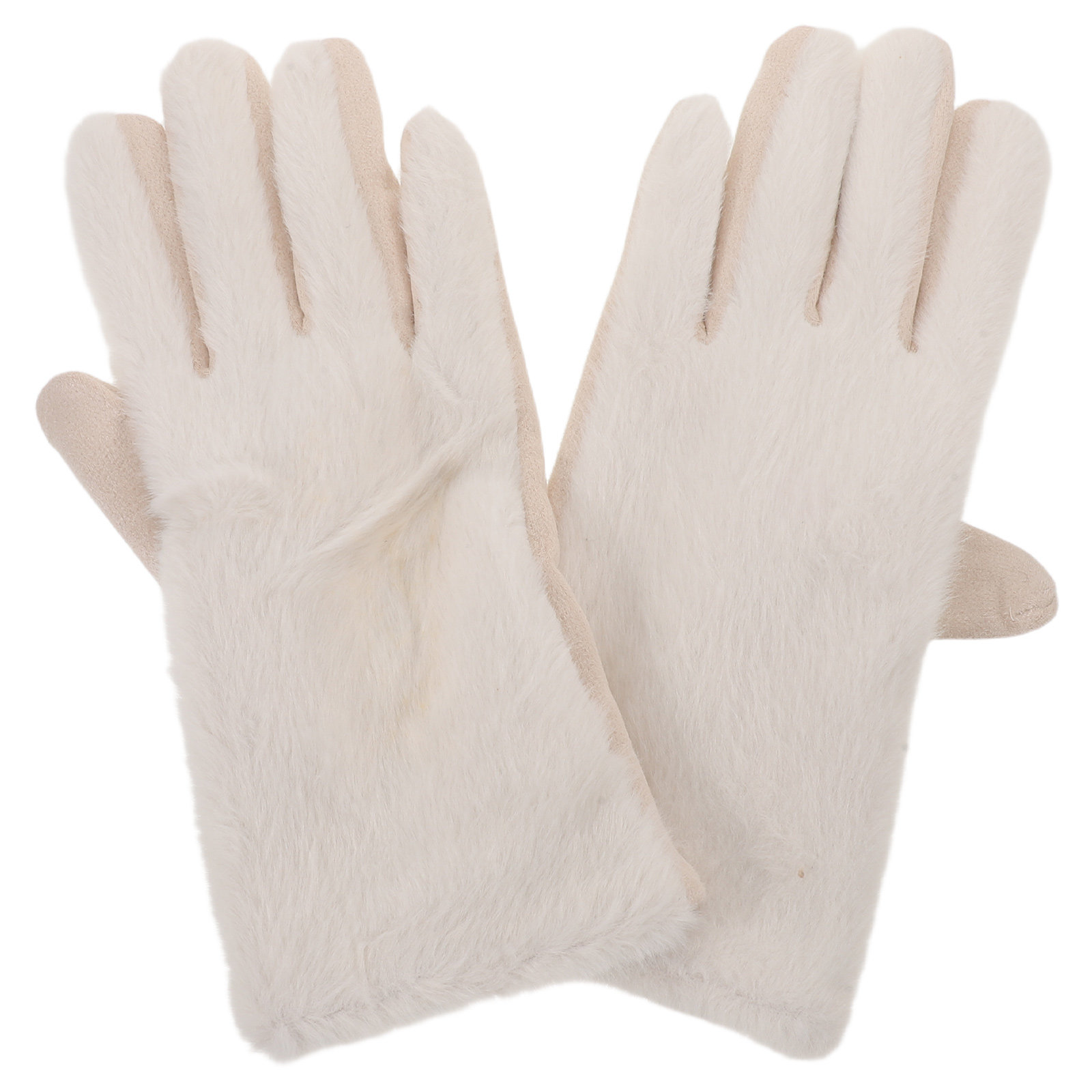 1Pair Fashion White Women Warm - Winter Glove Insulated recension och pris