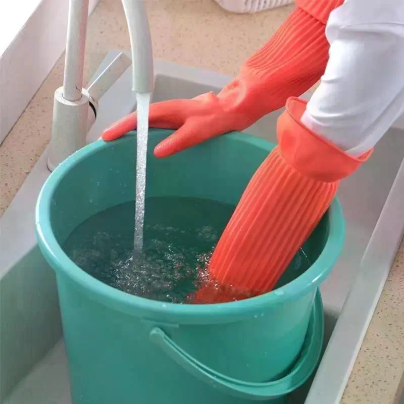 Long Reusable Rubber Dishwashi - Dish Glove Rubber recension och pris