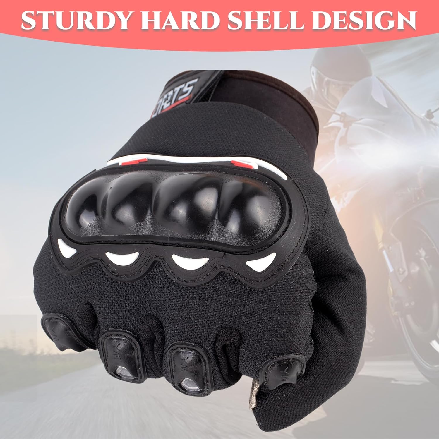 Full Finger Motorbike Gloves B - Gardening Glove Waterproof recension och pris