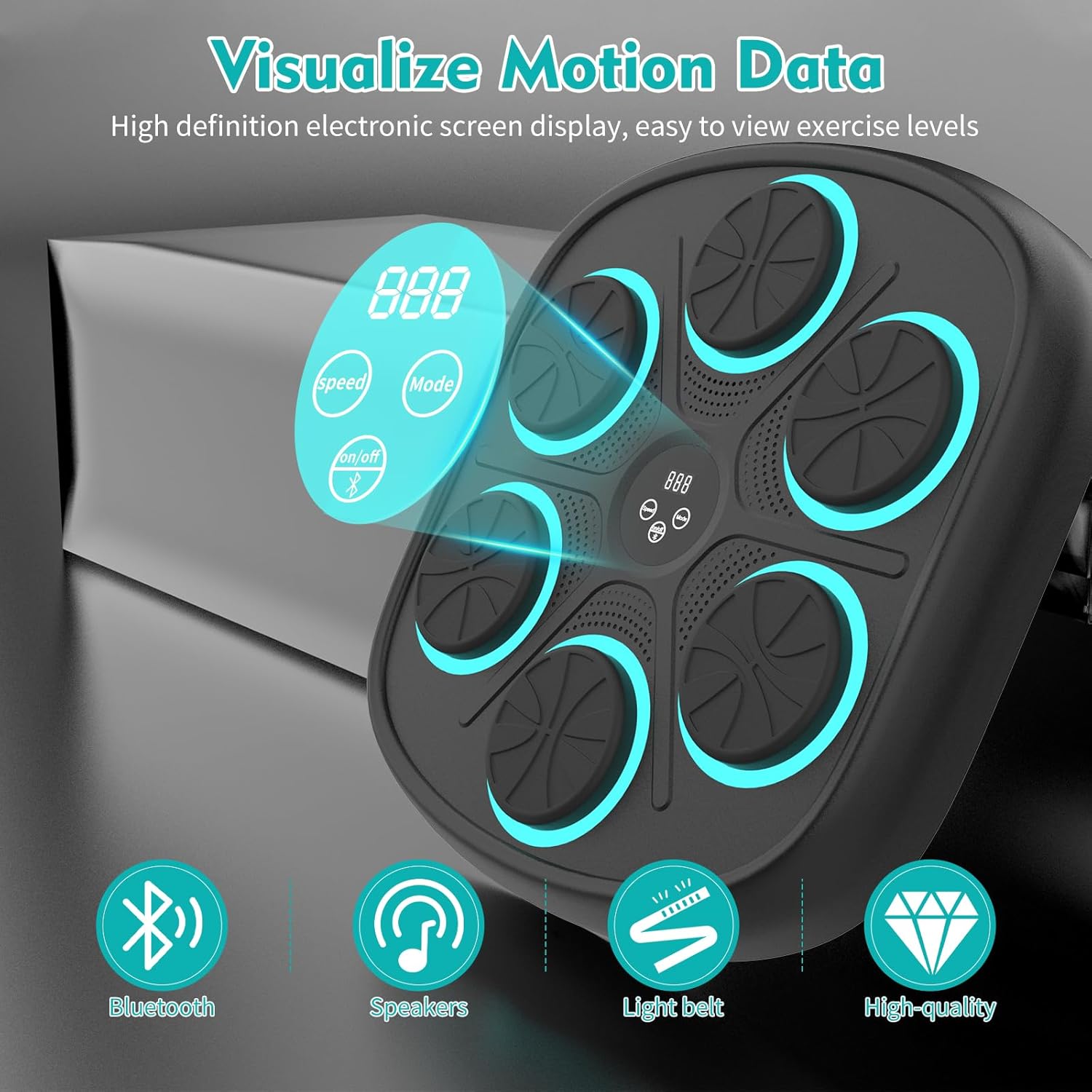 Wall Mounted Music Boxing Mach - Workout Glove Gym recension och pris