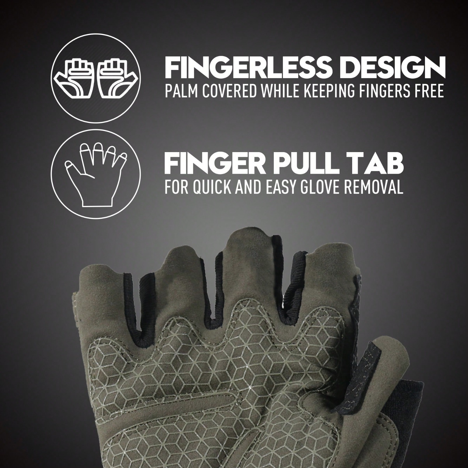Tactical Fingerless Impact Glo - Work Glove Impact recension och pris