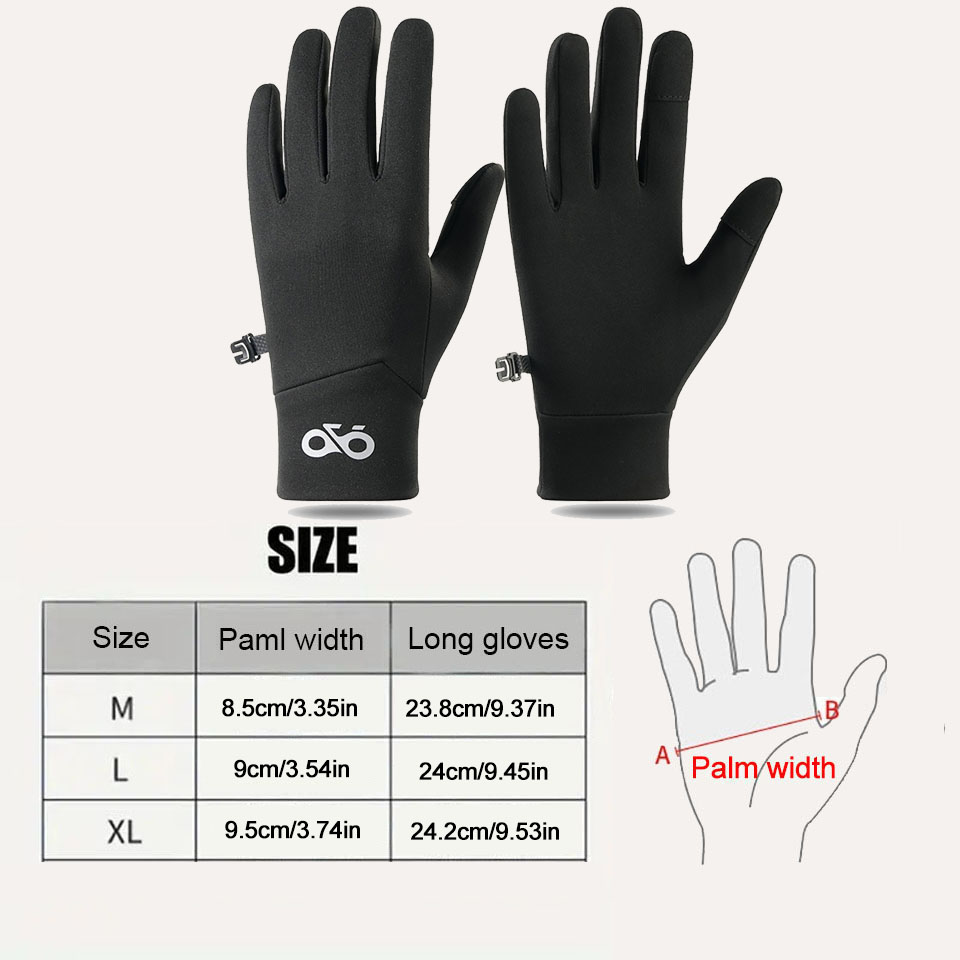 GTUBIKE 1 Pair Men's Winter Ou - Gardening Glove Waterproof recension och pris