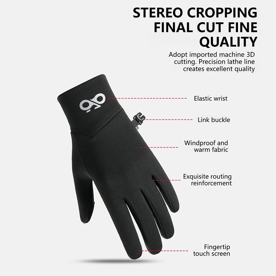 GTUBIKE 1 Pair Men's Winter Ou - Gardening Glove Waterproof recension och pris