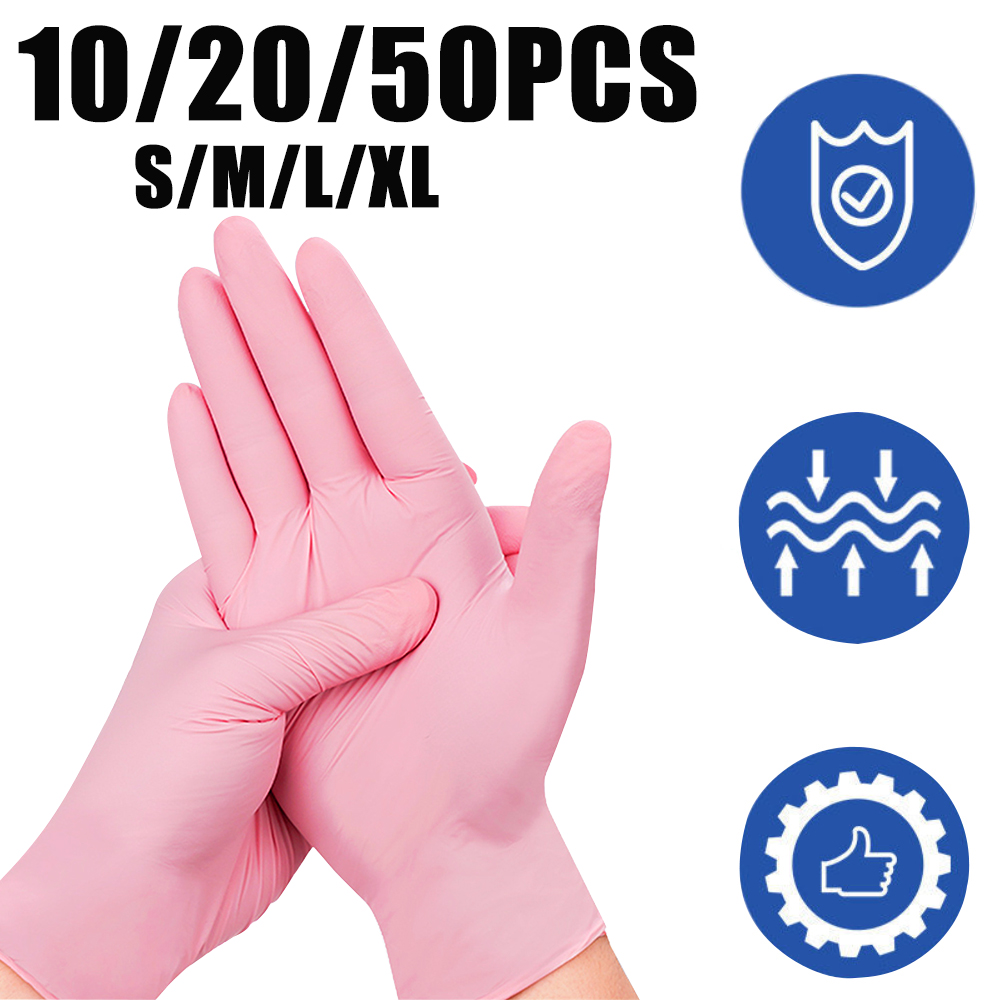 10/20/50pcs Nitrile Gloves For - Nitrile Mechanic Glove recension och pris
