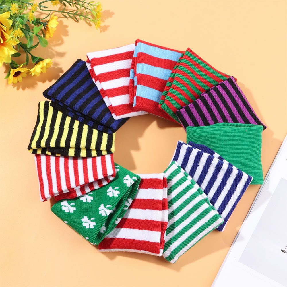 Striped Knitted Handschoenen L - Fingerless Glove Knit recension och pris