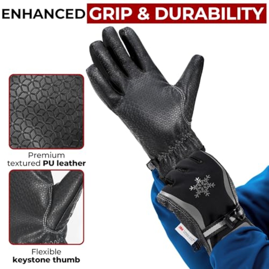 Winter Work Gloves for Men Wom - Winter Glove Insulated recension och pris