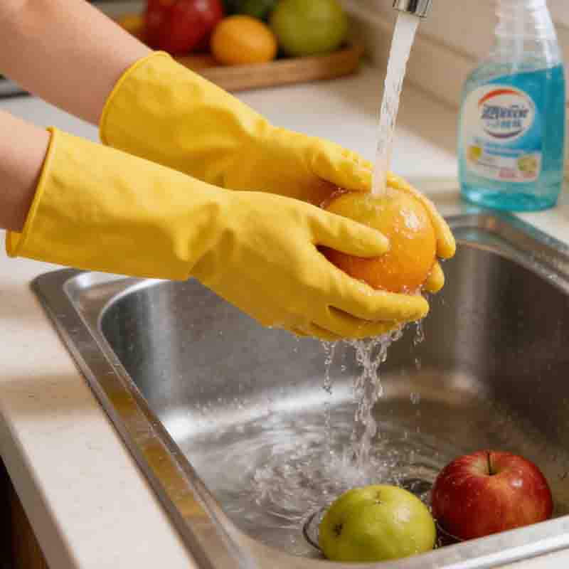 1-10PCS Portable Thickened Rub - Dish Glove Rubber recension och pris