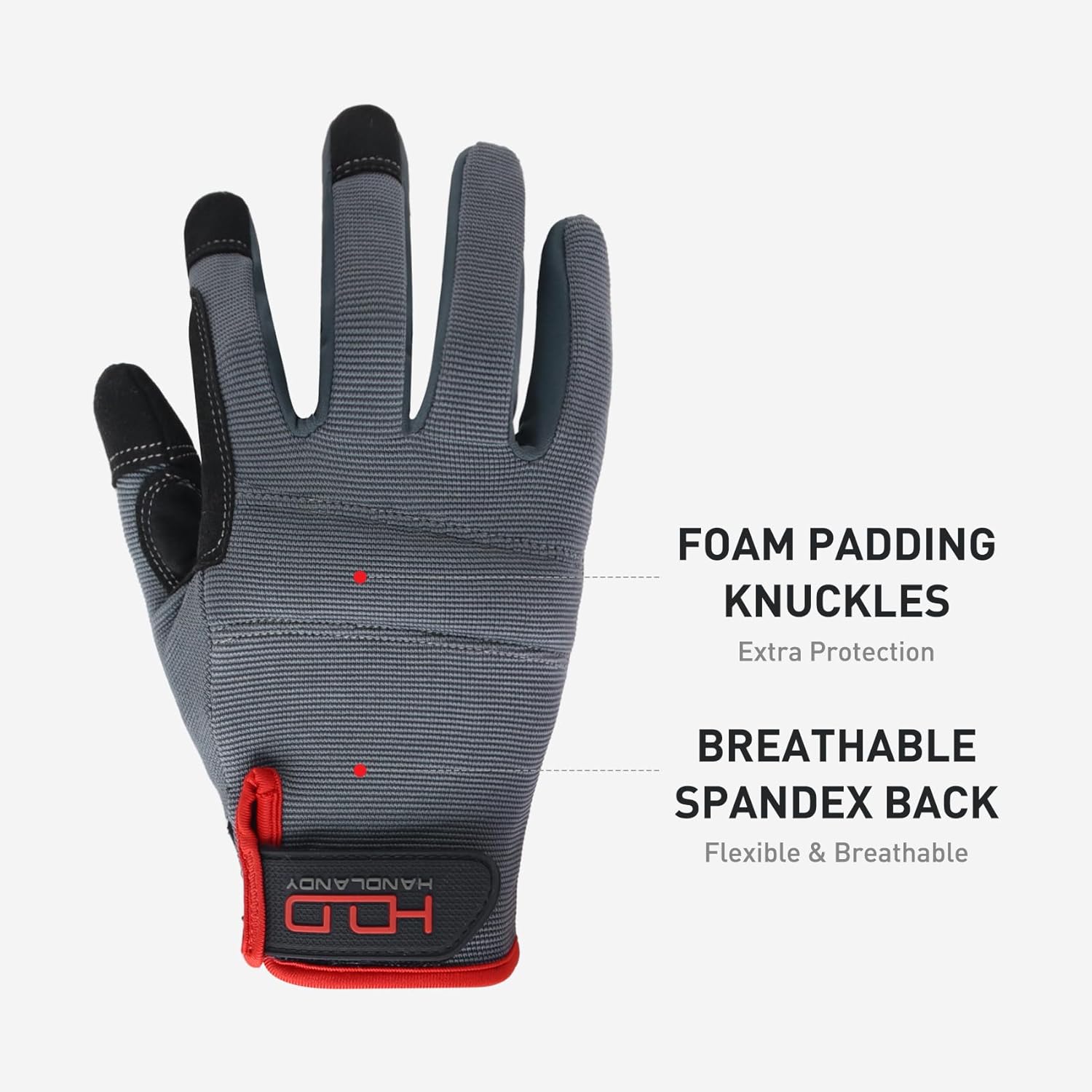 Anti-Vibration Gloves Work for - Work Glove Impact recension och pris