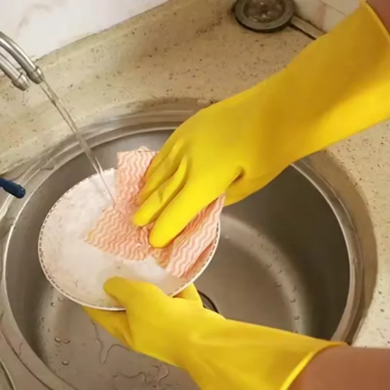 1-10PCS Housework Gloves House - Dish Glove Rubber recension och pris