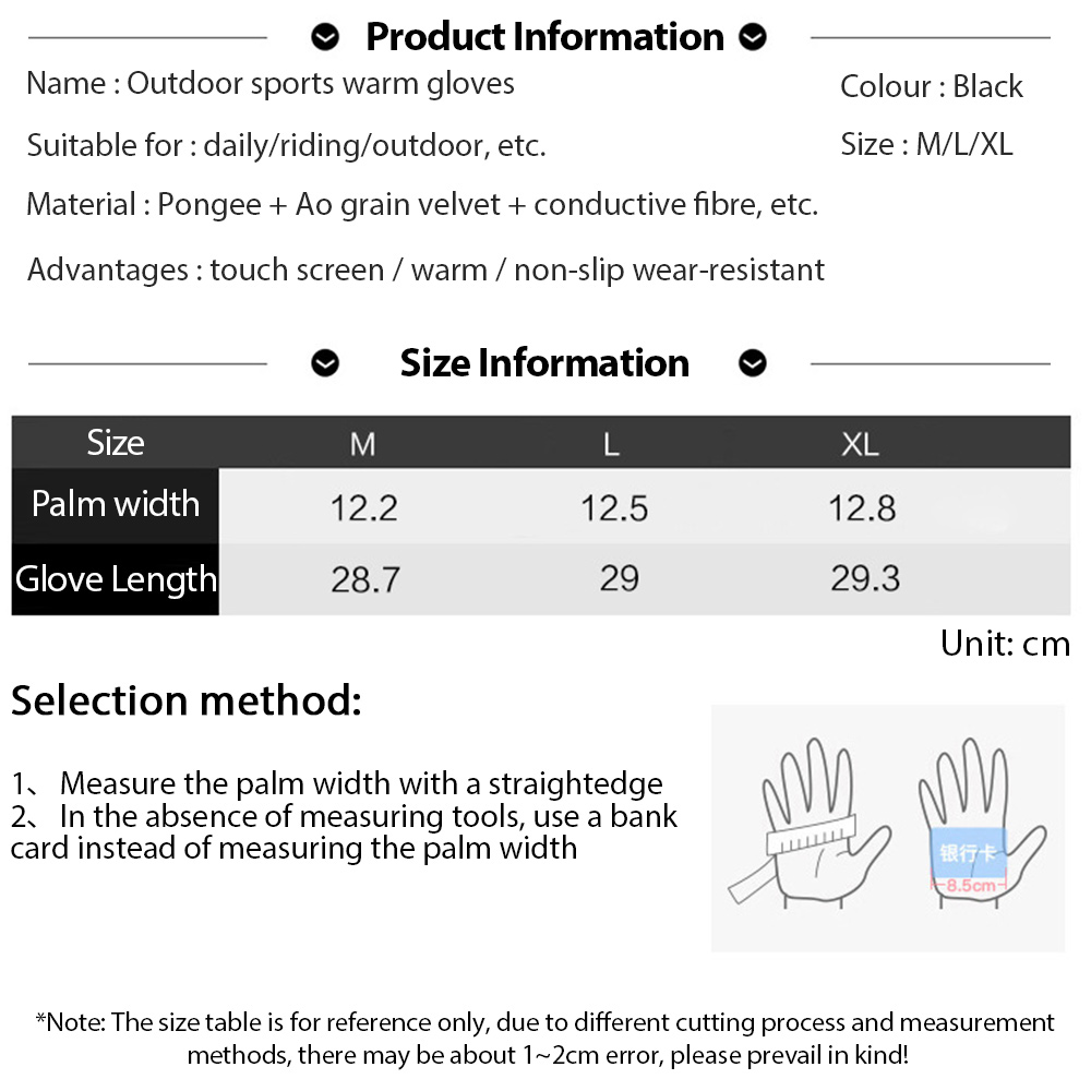 Men Winter Waterproof Cycling  - Gardening Glove Waterproof recension och pris