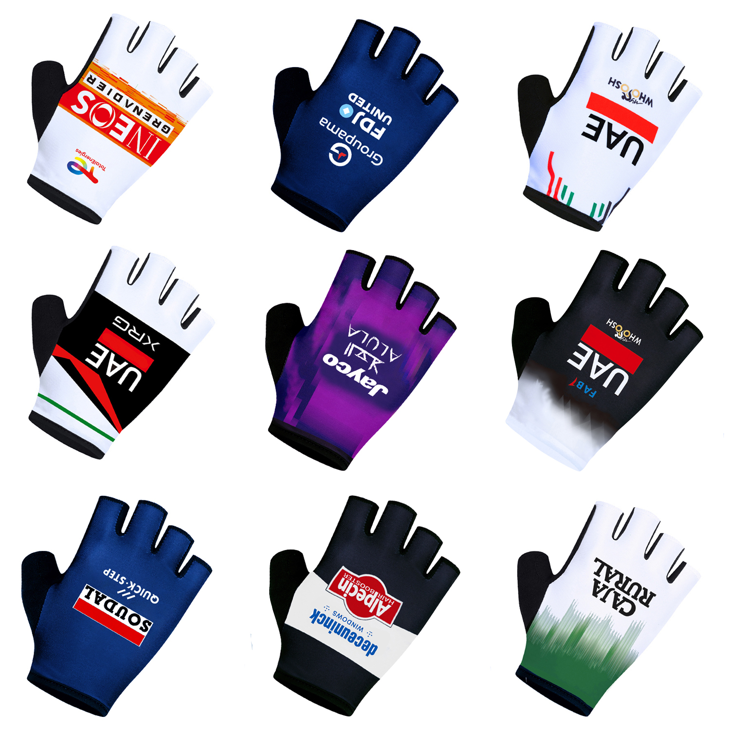 2026 UAE Team Cycling Gloves F - Workout Glove Gym recension och pris