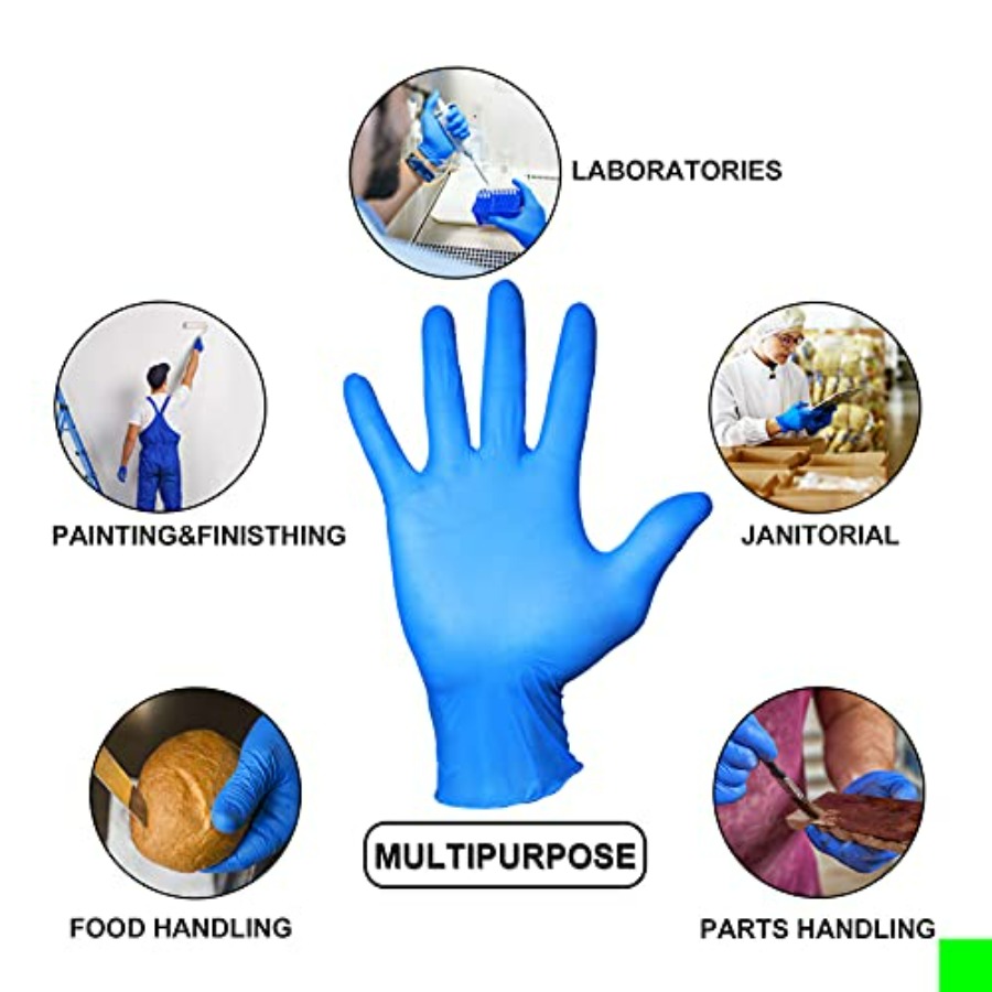 PEIPU Nitrile Disposable Glove - Rubber Glove Cleaning recension och pris