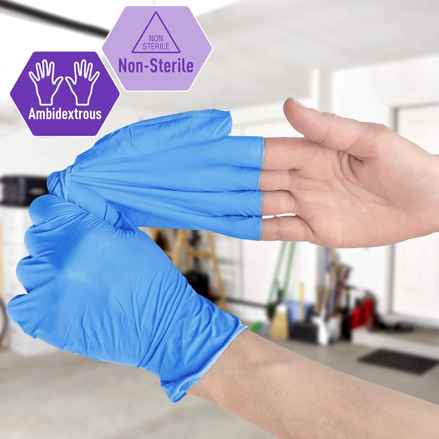 Nitrile/Vinyl Blend Exam Glove - Exam Glove Nitrile recension och pris