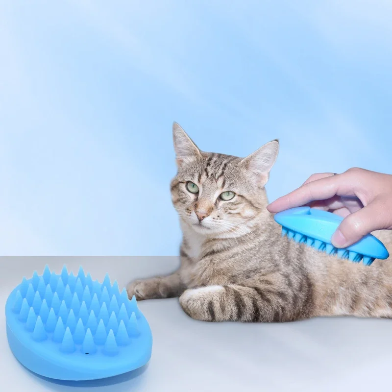Pet Bath Brush Rubber Comb Hai - Rubber Glove Cleaning recension och pris