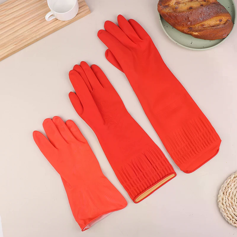 1Pair Latex Long Dish Washing  - Dish Glove Rubber recension och pris