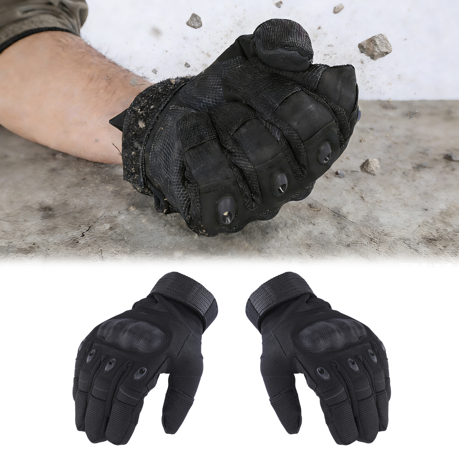 Combat Gloves for Men Women To - Motorcycle Glove Knuckle recension och pris