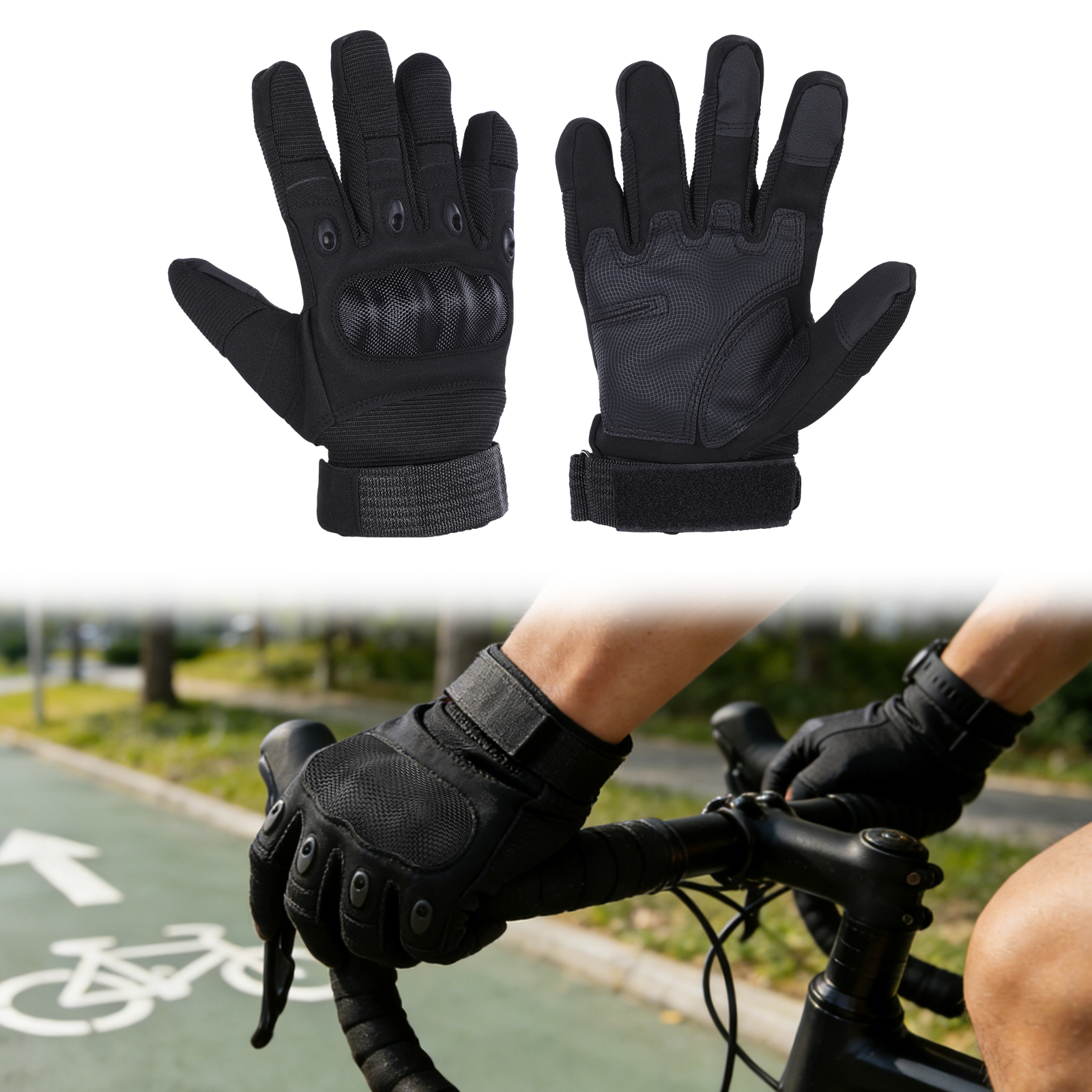 Combat Gloves for Men Women To - Motorcycle Glove Knuckle recension och pris