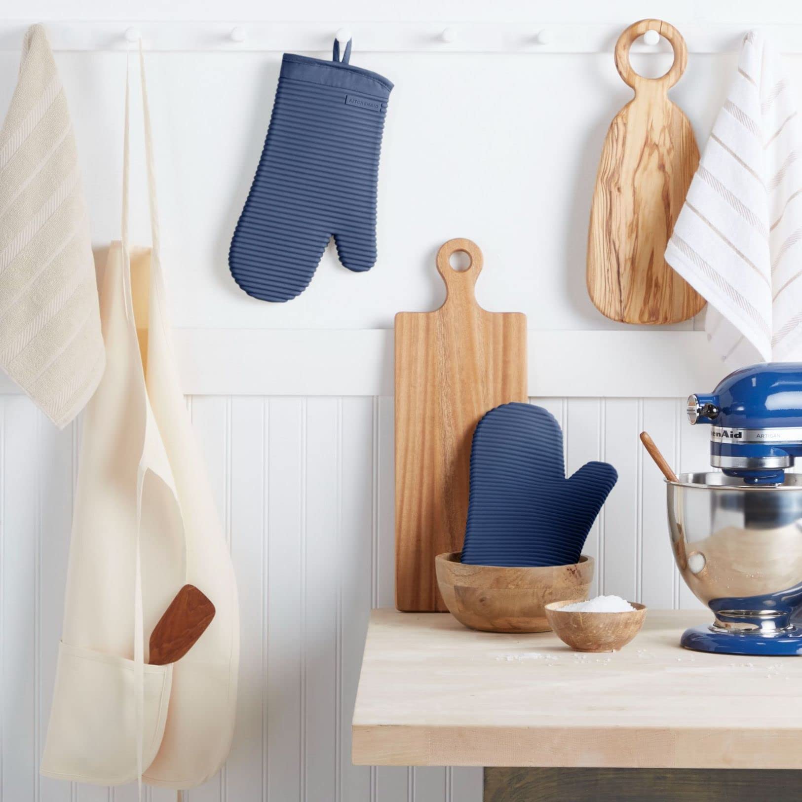 Ribbed Soft Silicone Oven Mitt - Oven Mitt Silicone recension och pris