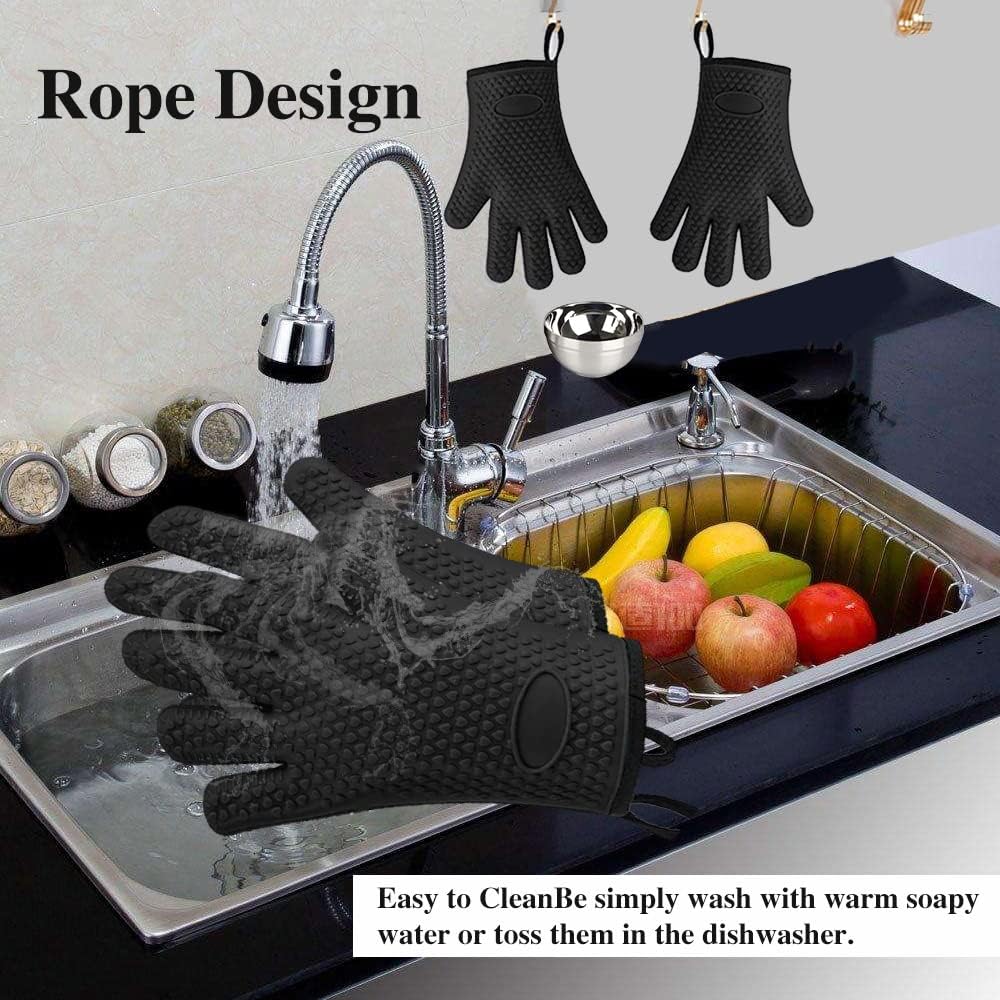 Silicone Oven Mitts, Heat Resi - Oven Mitt Silicone recension och pris