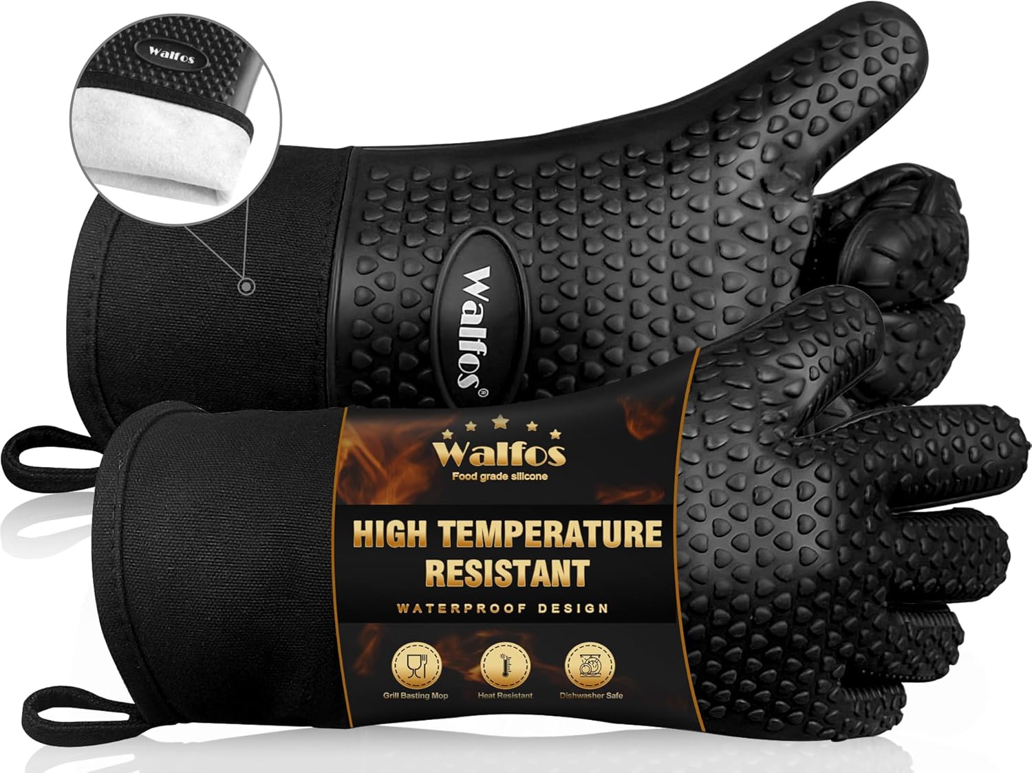 Heat Resistant Silicone BBQ Gl - Heat Resistant Glove recension och pris