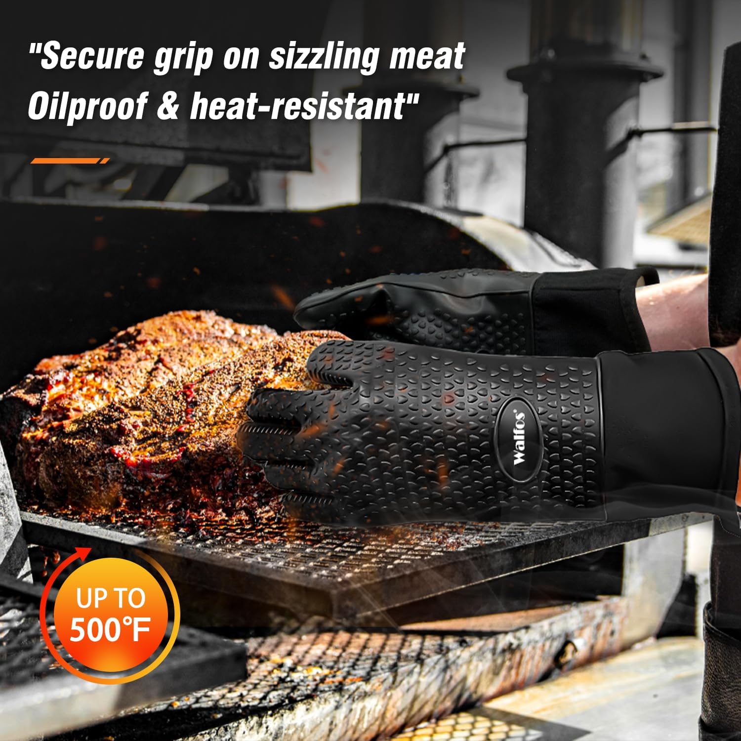 Heat Resistant Silicone BBQ Gl - Heat Resistant Glove recension och pris