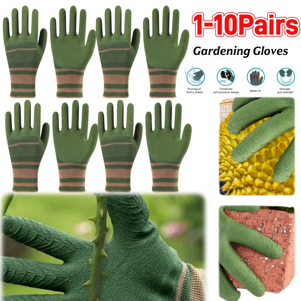 1-10Pairs Gardening Gloves Wat - Gardening Glove Waterproof recension och pris