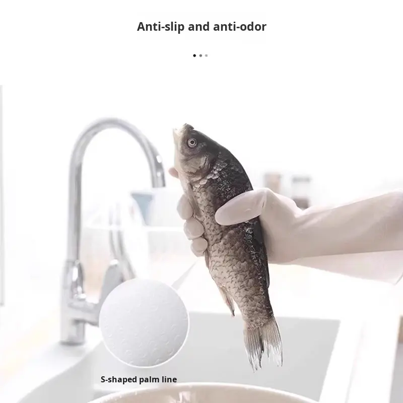 Waterproof Housework Cleaning  - Dish Glove Rubber recension och pris