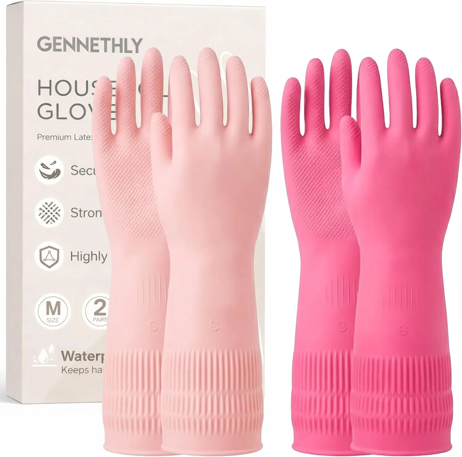 Reusable Rubber Dishwashing Gl - Rubber Glove Cleaning recension och pris