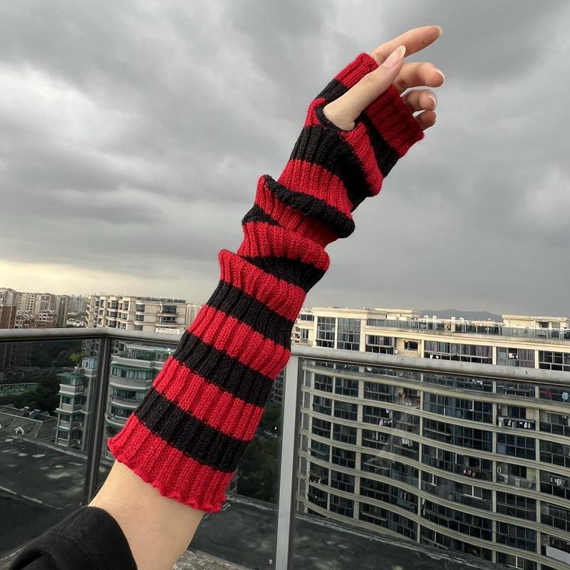 Winter Warm Long Sleeves Gothi - Fingerless Glove Knit recension och pris