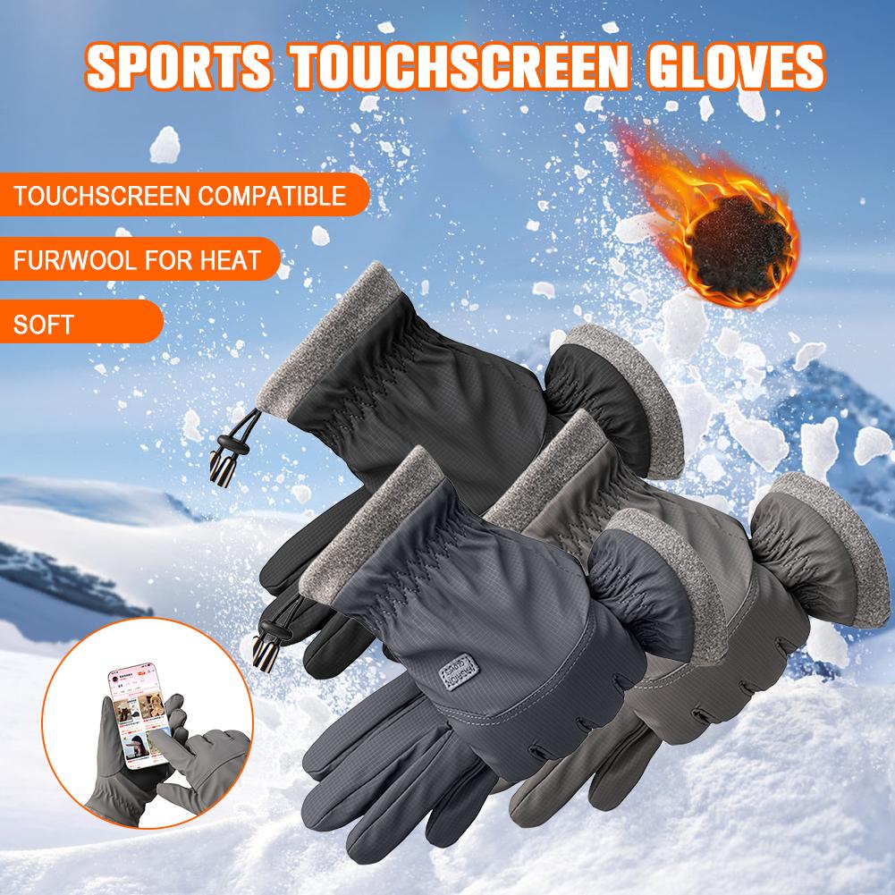 Fleece Cold-proof Cycling Glov - Winter Glove Insulated recension och pris