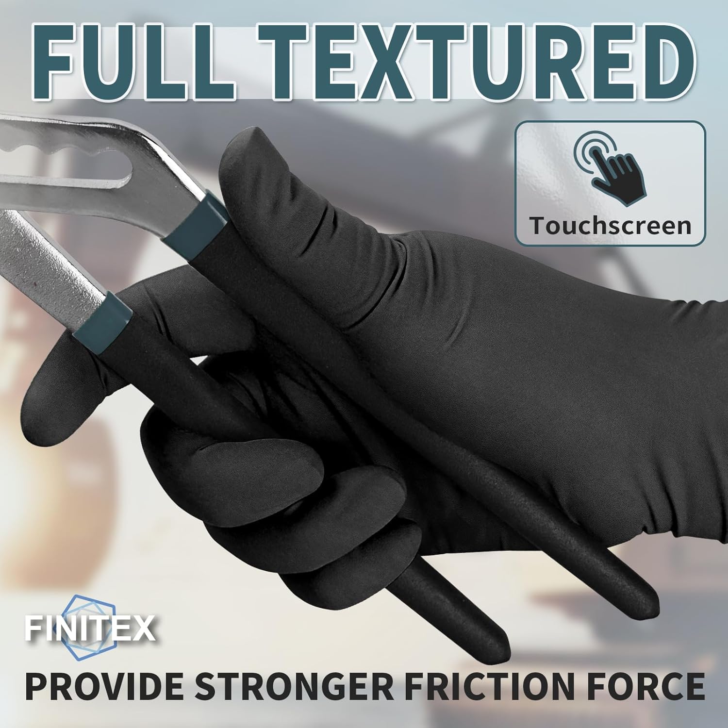 Black Nitrile Disposable Glove - Exam Glove Nitrile recension och pris