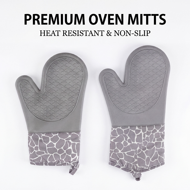 Heat Resistant Silicone Oven M - Oven Mitt Silicone recension och pris