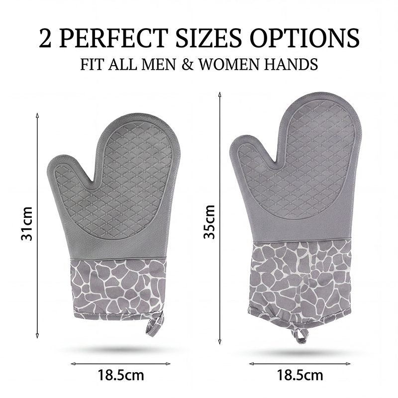 Heat Resistant Silicone Oven M - Oven Mitt Silicone recension och pris