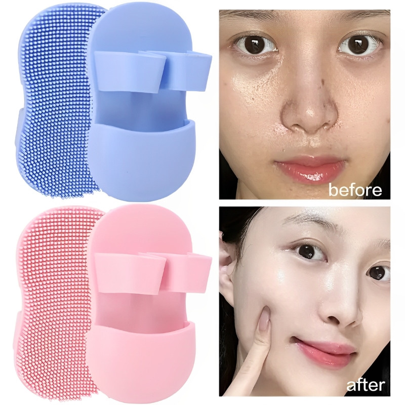 Silicone Face Scrubber Brush D - Rubber Glove Cleaning recension och pris